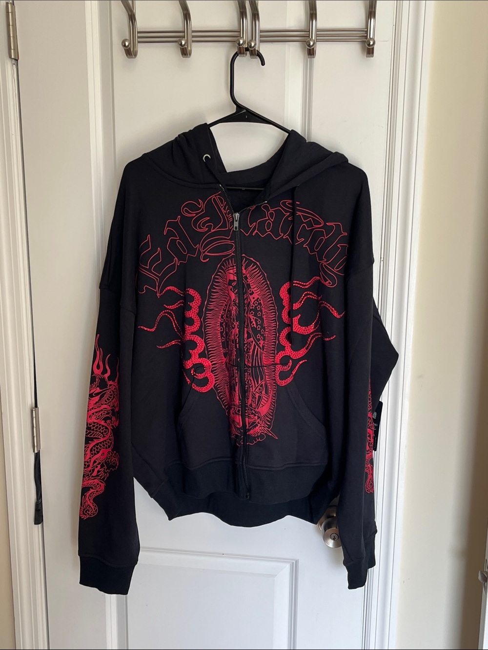 Ed Hardy Rhinestone Full Zip NWT🔥!